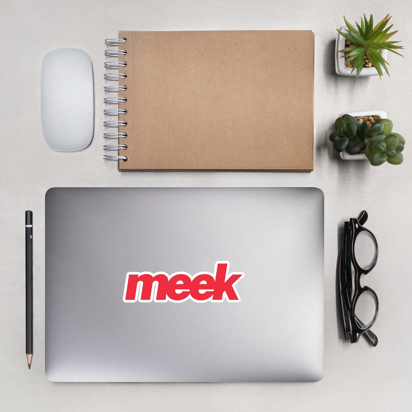 Meek Bubble Free Stickers