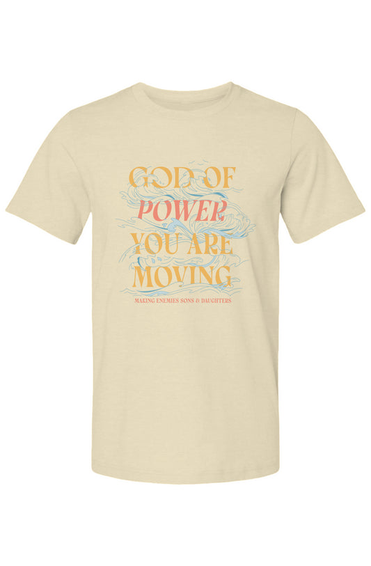 God Of Power in Soft Cream T Shirt