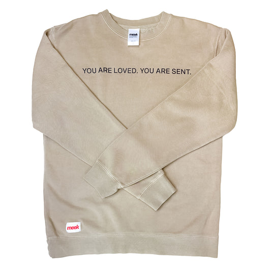 New City Loved Sent Pigment Dyed Sweatshirt