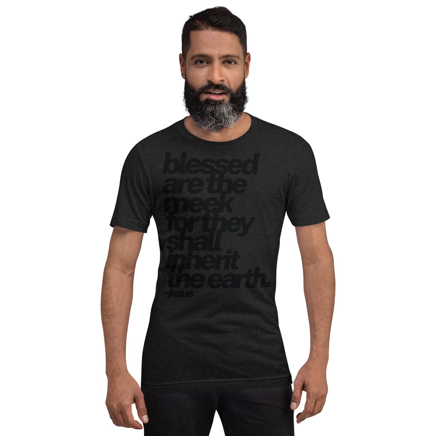 BLK Blessed Are The Meek Unisex t-shirt