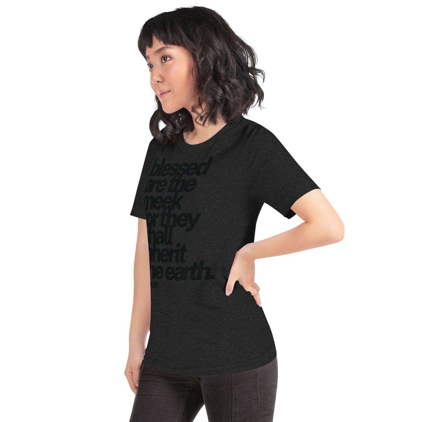 BLK Blessed Are The Meek Unisex t-shirt