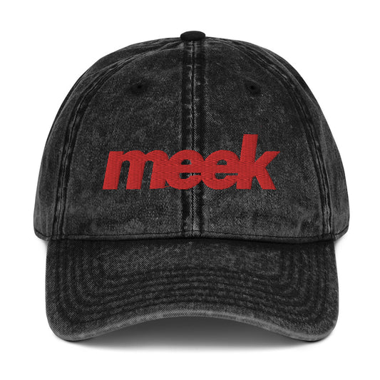 Meek Vintage Cotton Twill Dad Hat